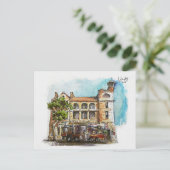 6: Feuerstelle Postkarte (Stehend Vorderseite)