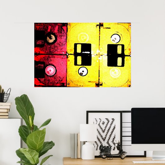 6 Floppies Poster (Heimbüro)