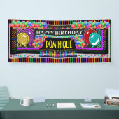6 Foot Birthday Banner Happy Happy (Messe)