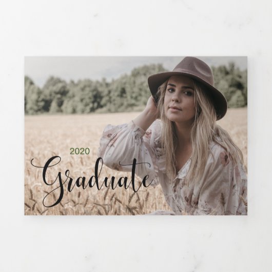 6 Foto Abschluss Dreifache Ankündigung (Cover)