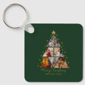 6 Foto Baumform Weihnachtsgeschenk für sie Schlüsselanhänger (Vorderseite)