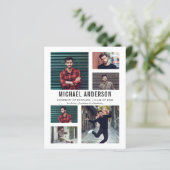 6 Foto Chalkboard Graduierungsparty (Stehend Vorderseite)