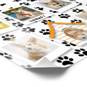 6 Foto Collage Dog House Name Foto Erweiterung (Ecke)