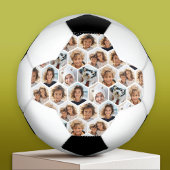 6 Foto Collage Honeycomb pattern - BE PATIENT Fußball