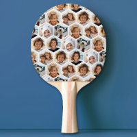 6 Foto Collage Honeycomb pattern - BE PATIENT