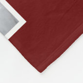 6 Foto Collage Merry Jolly Happy Weihnachten Fleecedecke (Ecke)