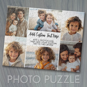 6-Foto-Collage - Modernes, minimales Raster mit Sc Puzzle