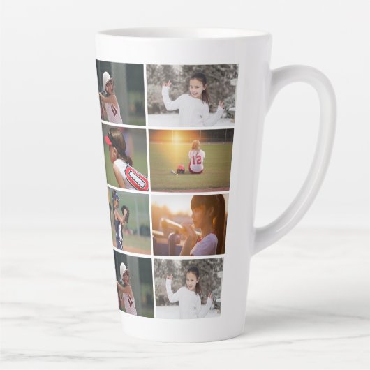 6 Foto Collage Muster Milchtasse (Rechts)