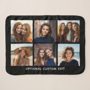 6 Foto-Collage Optional Text -- Farbe editierbar Sherpadecke