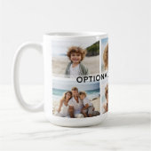 6 Foto-Collage Optionaler Text -- Modern Minimal Kaffeetasse (Links)