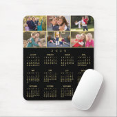 6 Foto-Collage Personalisierter Familienkalender 2 Mousepad (Mit Mouse)