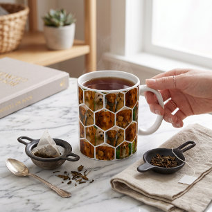 6 Foto-Collage personalisiertes Template Kaffeetasse