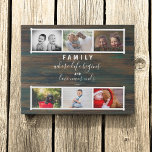 6 Foto Collage Sprichwort Rustikale Familienwahrhe Künstlicher Leinwanddruck<br><div class="desc">6 Foto Collage Sprichwort Rustikale Familie Sake Canvas Print. Rustikales Holzdesign mit familiärem Sprichwort in weißer Schrift und familiärer Foto-Collage - ergänzen 6 beliebte Fotos und personalisieren die Jahreszahl. Sie können den Text anpassen, wenn Sie ihn gewollt haben. Es ist ein lustiger und niedlicher Sake für Ihre Familie. TIPP: Jedes...</div>