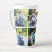 6 Foto Collage Vater Vater Keepake Milchtasse (Linke Ecke)