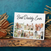 6 Foto-Collage Vater's Day Bester Papa Ever Fotoplatte (Seite)