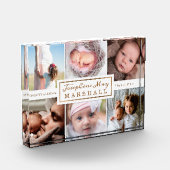 6 Foto Frame Collage Neugeborenes Baby (Links)
