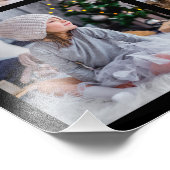 6 Foto-Galeriengitter zeigen Schwarz als Rahmen an Fotodruck (Ecke)