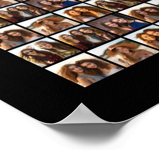 6 Foto gestaffelt Poster (Ecke)