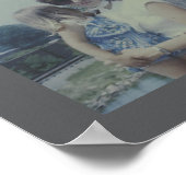 6 Foto - grauer Hintergrund - weißer Text Poster (Ecke)