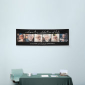6-Foto-handgeschriebene Script-Feier zum Leben Banner (Messeveranstaltung)