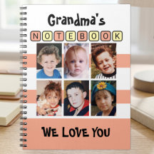 6 Foto Liebe dich Oma Pfirsich