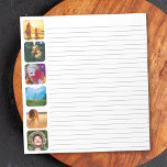 6 Foto Notepad-Vorlage Dokumentvorlagenzuschnitt Notizblock<br><div class="desc">Personalisiertes,  abgerundetes Fotomodell für die gesamte Familie.</div>