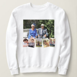 6-Foto-Produktfamilie benutzerdefinierten Collage Sweatshirt
