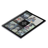 6 Foto - schwarzer Hintergrund - weißer Text Notizblock (Linke Seite)