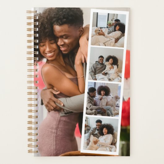 6-Foto-Stand Moderner Personalisiert Planer (Vorderseite)