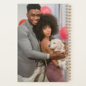 6-Foto-Stand Moderner Personalisiert Planer (Rückseite)