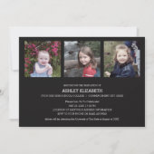 6 Foto Trendy Abschluss Ankündigung (Rückseite)