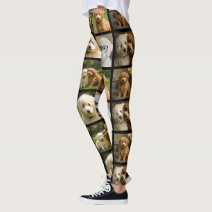 6 Foto Vorlage Benutzerdefinierte Personalisierte  Leggings
