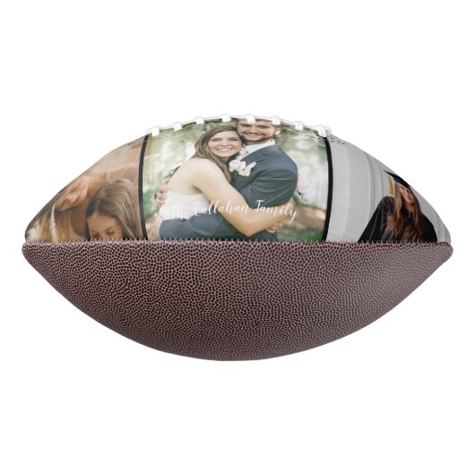 6 FotoCollage Custom Football (Gedreht 90)