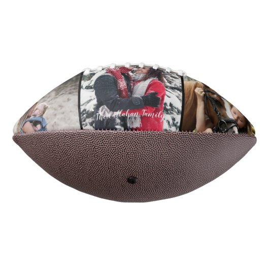 6 FotoCollage Custom Football (Gedreht 270)