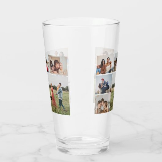 6 FotoCollage - Hintergrundfarbe kann geändert wer Glas (Rechts)