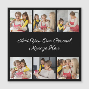 6 Fotocollage Hinzufügen Ihrer Grußkarte Magnetkarte