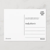 6 Fotocollage Optionaler Text — CAN Bearbeiten von Postkarte (Rückseite)