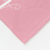 6 FotoCollage Optionaler Text — Farbe bearbeiten Fleecedecke (Ecke)