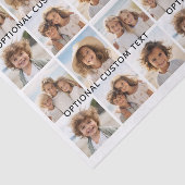 6 FotoCollage Optionaler Text — Farbe bearbeiten Seidenpapier (Ausschnitt)