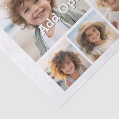 6 FotoCollage Optionaler Text — Farbe bearbeiten Seidenpapier (Ausschnitt)