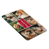 6 Fotocollage Sie sind mein Funshine | Roter Haust Magnet (Rechte Seite)