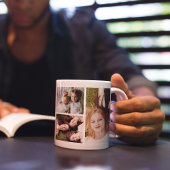 6 Fotos Collage Kaffeetasse