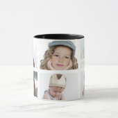 6 Fotos Foto Personalisiert Bilder Tasse (Zentrum)