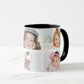 6 Fotos Foto Personalisiert Bilder Tasse (VorderseiteRechts)