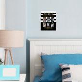 6 Fotos Name Tierliebhaber Katzen Schwarz-weiß Foliendrucke (In Situ (Schlafzimmer))