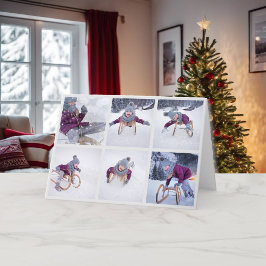 6 Fotos Weihnachtsgalerie Zurück zur schönsten Jah Feiertagskarte