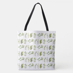 6 FRESH HERBS Schultertasche - groß Tasche
