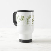 6 FRESH HERBS Travel Mug Reisebecher (Vorderseite Links)