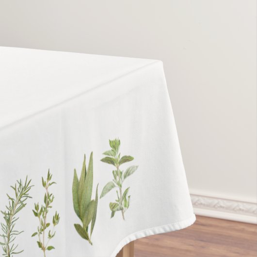6 FRISCHE HERBS 60 x 84 Tabletten Tischdecke (Beispiel)
