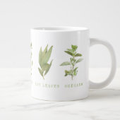 6 FRISCHE HERBS Große Tasse (Rechts)